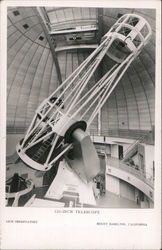 120-Inch Telescope, Lick Observatory Postcard