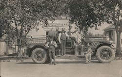 Rare: Sacramento Fire Department Engine Chemical House No. 2 Postcard