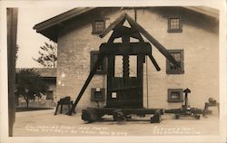 Sutter's Fort, Californa's First Hay Press - Made Entirely by Hand Sacramento, CA Postcard Postcard Postcard