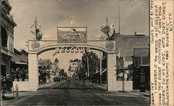 Welcome Archway Postcard