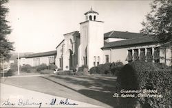 Grammar School Saint Helena, CA Postcard Postcard Postcard