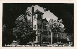 Christian Bros. Aging Cellars Postcard