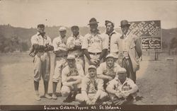 Suisun Golden Poppies Baseball Team Saint Helena, CA Postcard Postcard Postcard