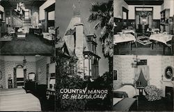 Country Manor Postcard