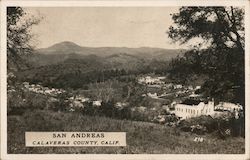 San Andreas - Calaveras County California Postcard Postcard Postcard