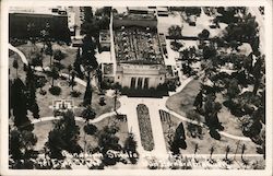 San Bernardino From the sky California Postcard Postcard Postcard