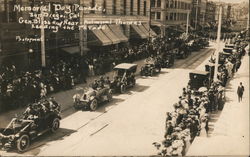 Memorial Day Parade San Diego, CA Postcard Postcard Postcard