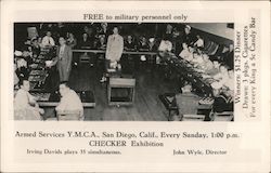 Armed Services Y.M.C.A. Postcard