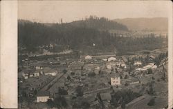 Bird's Eye View of Town Scotia, CA Postcard Postcard Postcard