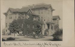 East Hall University of the Pacific Postcard