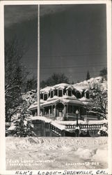 Elk's Lodge Postcard