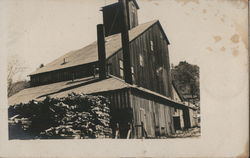 A Large Old Barn Tuolumne, CA Postcard Postcard Postcard