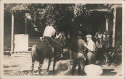 Hoot Gibson and Company Movie Production Tuolumne, CA Postcard Postcard Postcard