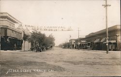 Street Scene Postcard