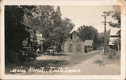 Main Street Tuttletown, CA Postcard Postcard Postcard