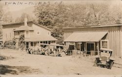 Rare: 1924 General Store & Post Office "Almost the Whole Town!" Postcard