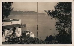 Beautiful Vista from the Home in Sausalito, Calif. Postcard