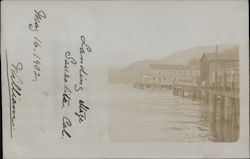 Landing Stage May 16, 1902 Sausalito, CA Postcard Postcard Postcard