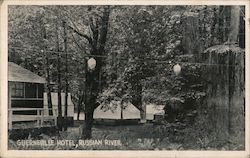 Guerneville Hotel, Russian River Postcard