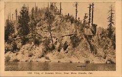 View of Russian River Mesa Grande, CA Postcard Postcard Postcard