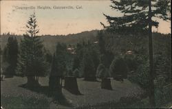 Guerneville Heights Postcard