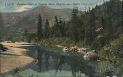 Russian River at Russian River Heights Postcard