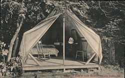 Where You Sleep at Camp Vacation Sonoma County Guerneville, CA Postcard Postcard Postcard