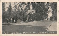 On Russian River Guerneville, CA Postcard Postcard Postcard