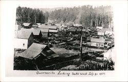 Looking South West July 21, 1875 Guerneville, CA Postcard Postcard Postcard