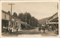 Main Street Guerneville, CA Postcard Postcard Postcard