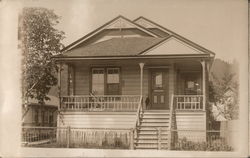 A Small House with a Porch Guerneville, CA Postcard Postcard Postcard