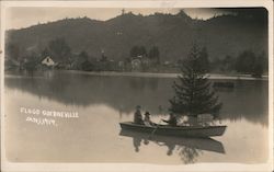 Flood Guerneville Jan. 1, 1914 California Postcard Postcard Postcard