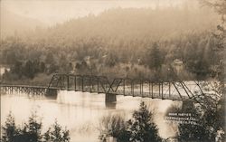 High Water Bridge Guerneville, CA Postcard Postcard Postcard