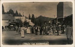 Train Time Guerneville, CA Postcard Postcard Postcard