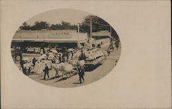 A Parade on Main Street Guerneville, CA Postcard Postcard Postcard