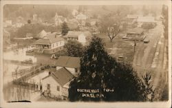 Birds Eye View Jan. 21, 1914 Postcard