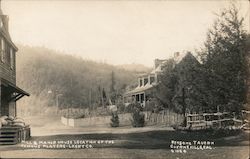 Mill and Manor House, Location of the Famous Players Bensons Tavern Postcard