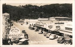 Birdseye View of Main Street Postcard