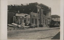 Train Depot Collapsed Guerneville, CA Postcard Postcard Postcard