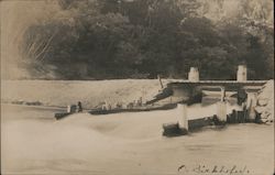 A Dam and a Bridge Postcard