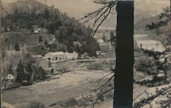 View from a Mountain Guerneville, CA Postcard Postcard Postcard