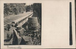 A Railroad Bridge Postcard