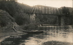 Bridge near Cosmo Cal. Guerneville, CA Postcard Postcard Postcard