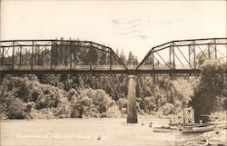 Bridge Russian River Postcard