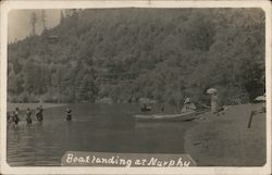 Boat Landing at Murphy Guerneville, CA Postcard Postcard Postcard