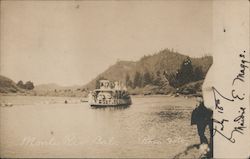 A Boat Loaded with People Guerneville, CA Postcard Postcard Postcard