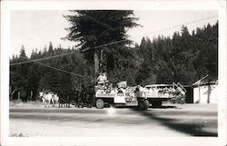 A Horse Drawn Park Ride Guerneville, CA Postcard Postcard Postcard