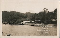 Johnson's Russian River Beach Guerneville, CA Postcard Postcard Postcard