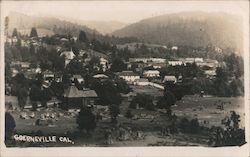 A Birds Eye View of Guerneville California Postcard Postcard Postcard