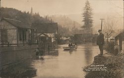 High Water Guerneville, CA Postcard Postcard Postcard